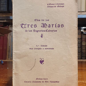 Obra de las Tres Marías de los Sagrarios Calvarios.