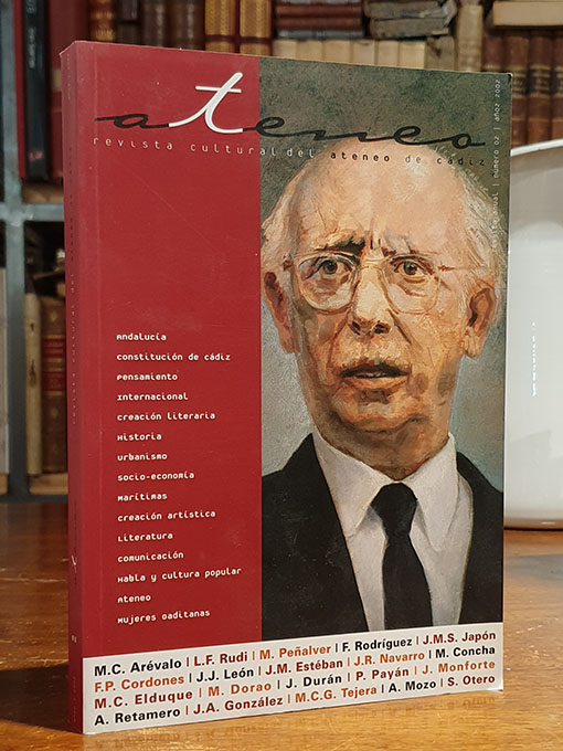 ATENEO - REVISTA CULTURAL DEL ATENEO DE CADIZ Nº 2 AÑO 2002 | Libros Antiguos | Libros Bosch Libro: ATENEO - REVISTA CULTURAL DEL ATENEO DE CADIZ Nº 2 AÑO 2002 | Autor: | Libros Bosch
