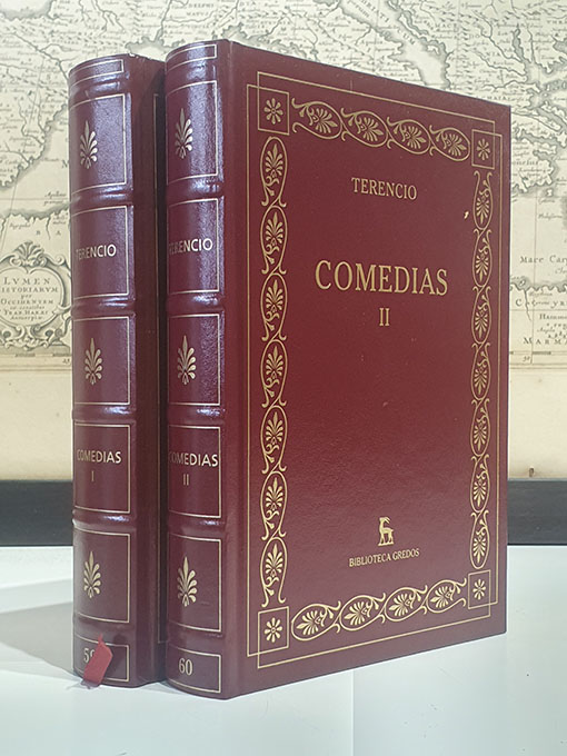 Libro: COMEDIAS, 2 tomos, completo. I: La Andría - Heautontimorumenos - El eunuco. II: Formión - La suegra - Los hermanos. Introducción de Gonzalo Fontana Elboj. Traducción y notas de Concepción Cabrillana Leal. | Autor: | Libros Bosch