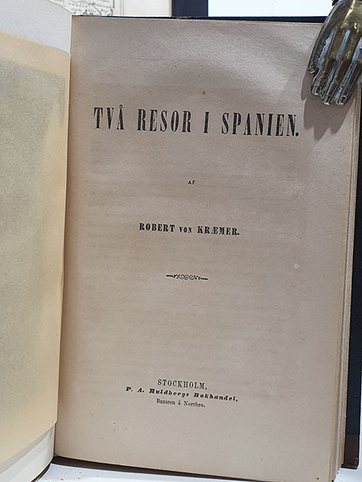 Libro: Tva resor i Spanien. [Junto con: Minnen Schweiz.] | Autor: | Libros Bosch