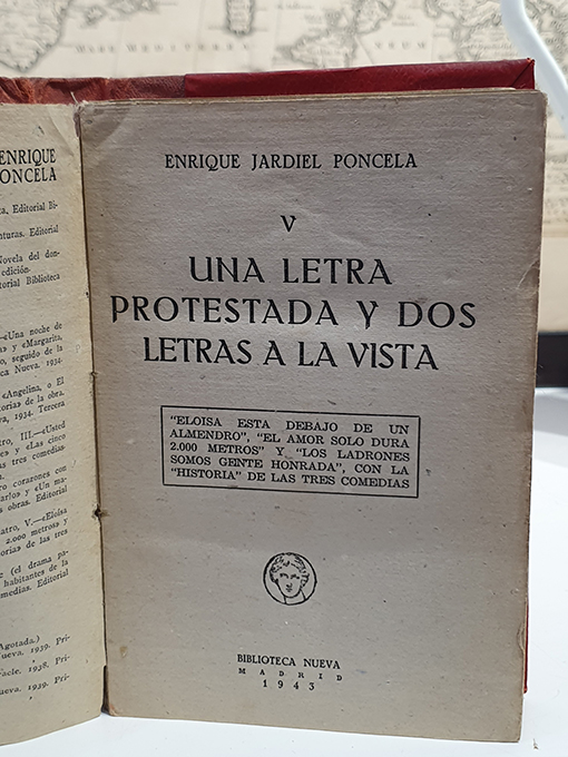 Libro: Una letra protestada y dos letras a la vista. | Autor: | Libros Bosch