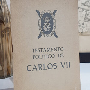 TESTAMENTO político de Carlos VII.