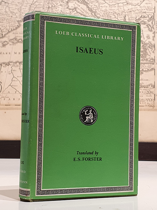 Libro: Isaeus. With an english traslation by Edward Seymour Forster. [The Loeb Classical Library, N°. 202]. | Autor: | Libros Bosch