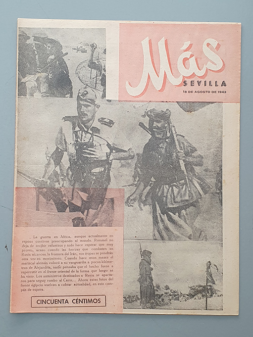 `Más´ Revista de deportes y espectáculos. Sevilla 18 de agosto de 1942 | Libros Antiguos | Libros Bosch Libro: `Más´ Revista de deportes y espectáculos. Sevilla 18 de agosto de 1942 | Autor: | Libros Bosch