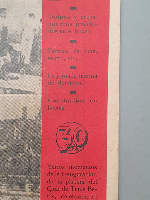 `Más´ Revista de deportes y espectáculos. Sevilla 26 de agosto de 1941 | Libros Antiguos | Libros Bosch Libro: `Más´ Revista de deportes y espectáculos. Sevilla 26 de agosto de 1941 | Autor: | Libros Bosch