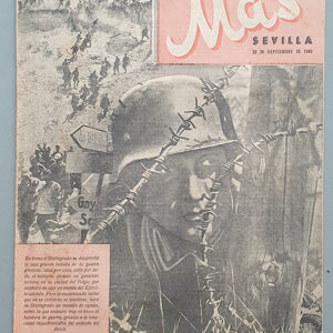 `Más´ Revista de deportes y espectáculos. Sevilla 22 de septiembre de 1942.