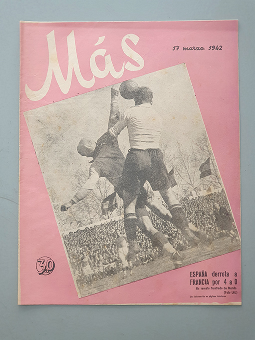 `Más´ Revista de deportes y espectáculos. Sevilla 17 de marzo de 1942 | Libros Antiguos | Libros Bosch Libro: `Más´ Revista de deportes y espectáculos. Sevilla 17 de marzo de 1942 | Autor: | Libros Bosch