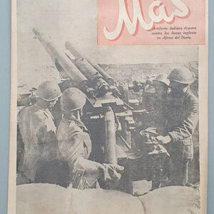 `Más´ Revista de deportes y espectáculos. Sevilla 13 de octubre de 1942.