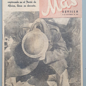 `Más´ Revista de deportes y espectáculos. Sevilla 15 de septiembre de 1942.