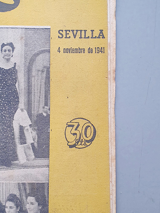 `Más´ Revista de deportes y espectáculos. Sevilla 4 de noviembre de 1941 | Libros Antiguos | Libros Bosch Libro: `Más´ Revista de deportes y espectáculos. Sevilla 4 de noviembre de 1941 | Autor: | Libros Bosch
