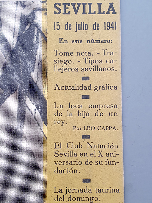 Libro: `Más´ Revista de deportes y espectáculos. Sevilla 15 de julio de 1941 | Autor: | Libros Bosch
