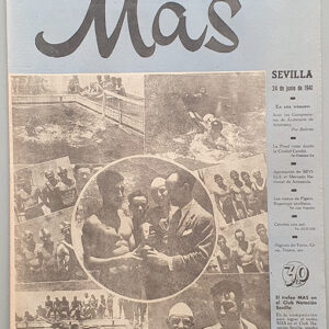 `Más´ Revista de deportes y espectáculos. Sevilla 24 de Junio de 1941.