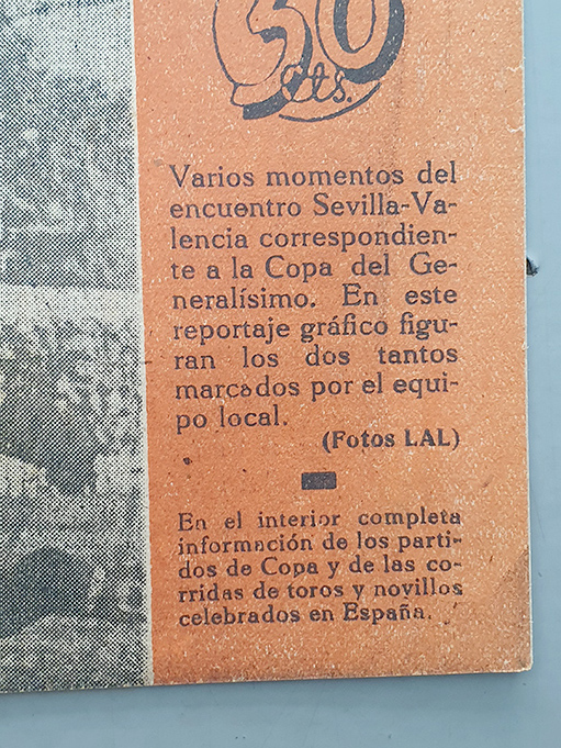 Libro: `Más´ Revista de deportes y espectáculos. Sevilla 3 de junio de 1941. | Autor: | Libros Bosch