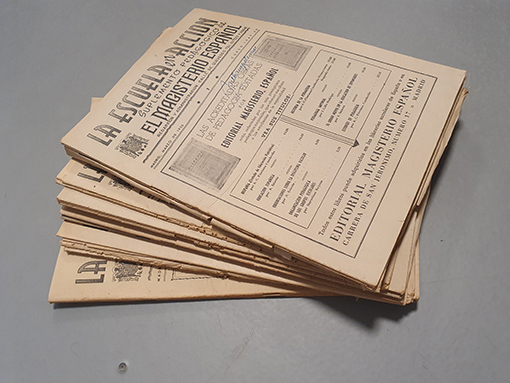 Libro: La Escuela en Acción. Suplemento pedagógico de El Magisterio Español. 26 números Años, 1949, 1950, 1951 y 1952. | Autor: | Libros Bosch