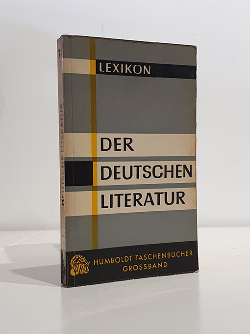 Libro: Taschenlexikon der deutschen Literatur. | Autor: | Libros Bosch