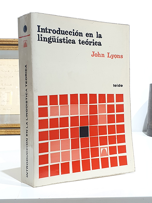 Libro: Introducción en la lingüística teórica. | Autor: | Libros Bosch