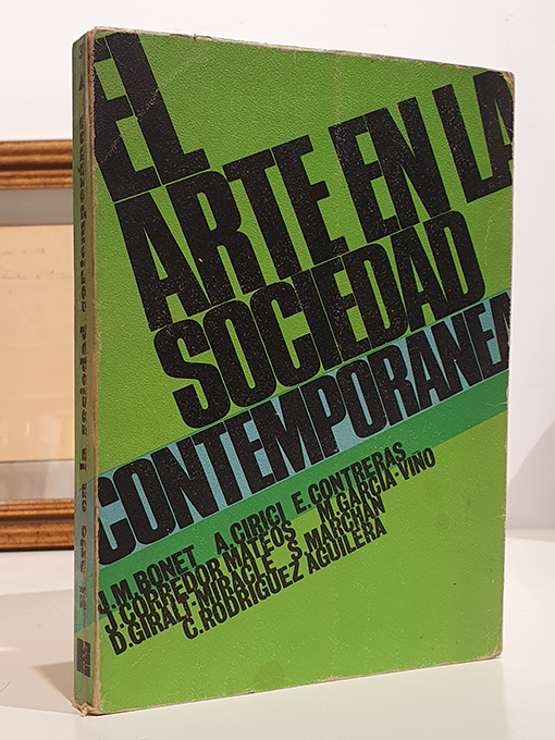 Libro: El arte en la sociedad contemporanea. | Autor: | Libros Bosch