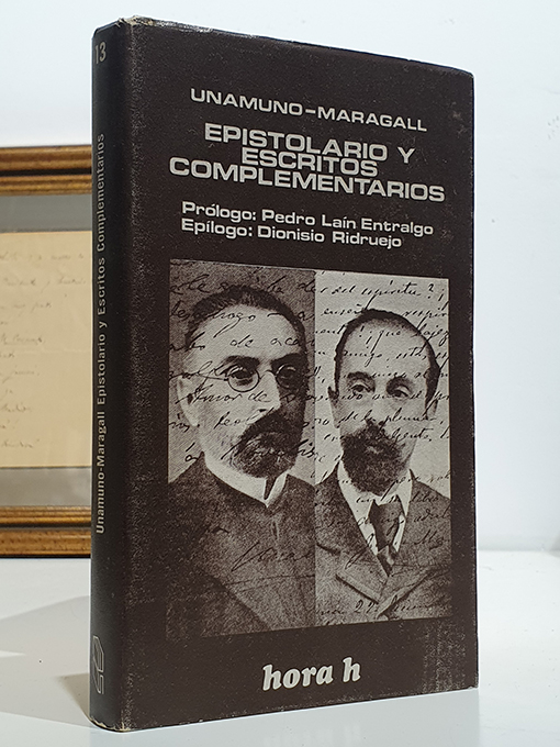 Libro: Epistolario y escritos complementarios. Prólogo, Pedro Lain Entralgo; Epílogo, Dionisio Ridruejo. Ridruejo | Autor: | Libros Bosch