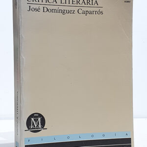 Crítica Literaria.