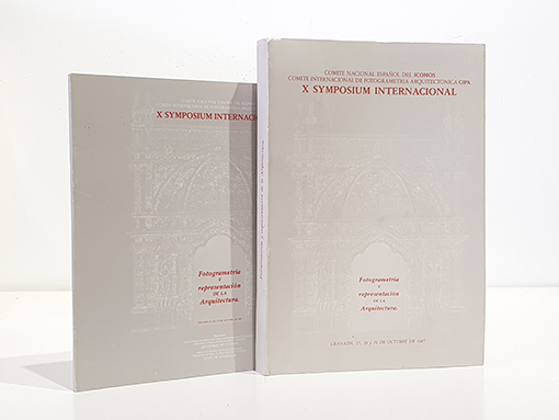 Libro: Fotogrametria y representacion de la arquitectura. Actas del X Symposium Internacional del Comité Nacional Español del ICOMOS y el Comité Internacional de Fotogrametría arquitectónica CIPA celebrado en Granada el 27. 28 y 29 de octubre de 1987 [Junto con:] Cuaderno del X Symposium Internacional de... | Autor: | Libros Bosch