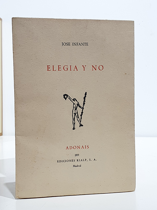 Libro: Elegía y no. | Autor: | Libros Bosch