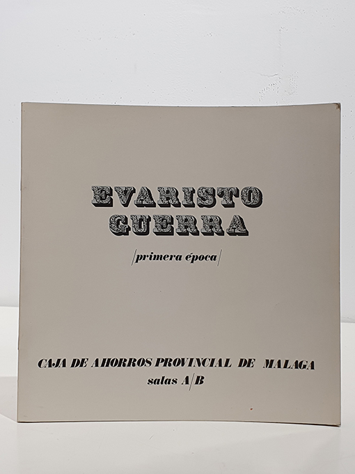 Libro: Catálogo. Evaristo Guerra, primera época. | Autor: | Libros Bosch