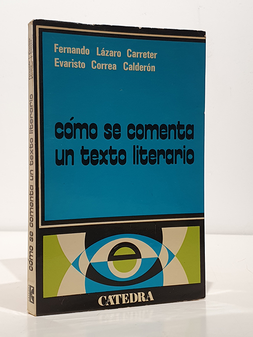 Como se comenta un texto literario. | Libros Antiguos | Libros Bosch Libro: Como se comenta un texto literario. | Autor: | Libros Bosch