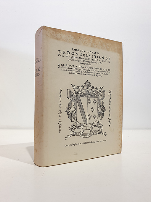 Libro: Emblemas Morales de Don Sebastian de Covarrubias Orozco, Capellan del Rey N. S. Maestrescuela, y Canonigo de Cuenca, Consultor del Santo Oficio. Edición e introducción de Carmen Bravo Villasante. Facsímil de la edición de Madrid, 1610. | Autor: | Libros Bosch