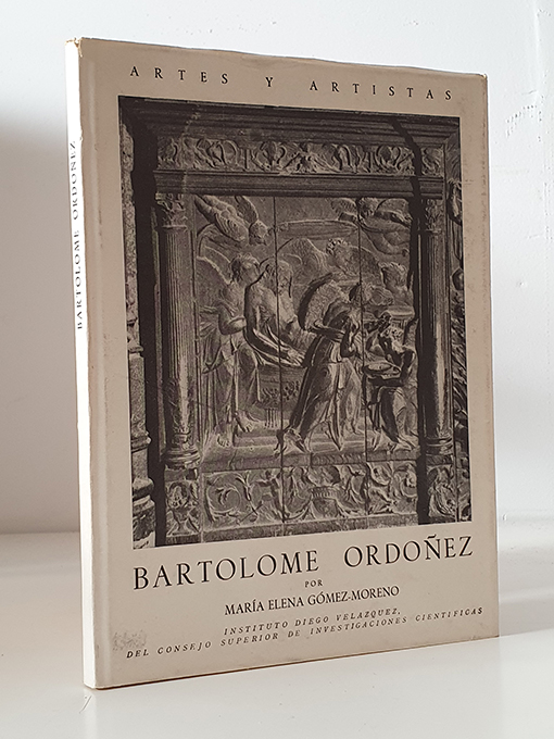 Libro: Bartolomé Ordóñez. | Autor: | Libros Bosch
