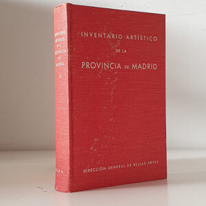 Inventario Artistico de la Provincia de Madrid. Servicio Nacional de Informacion Artistica Arqueologica y Etnologica.