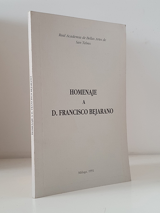 Libro: Homenaje a Francisco Bejarano. | Autor: | Libros Bosch