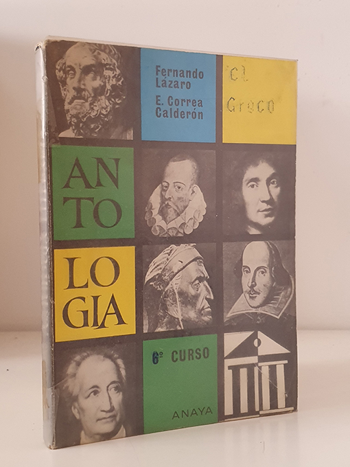 Libro: ANTOLOGÍA LITERARIA, SEXTO CURSO. | Autor: | Libros Bosch