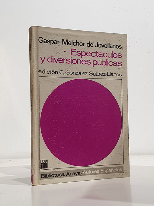 Libro: Espectáculos y diversiones públicas. | Autor: | Libros Bosch