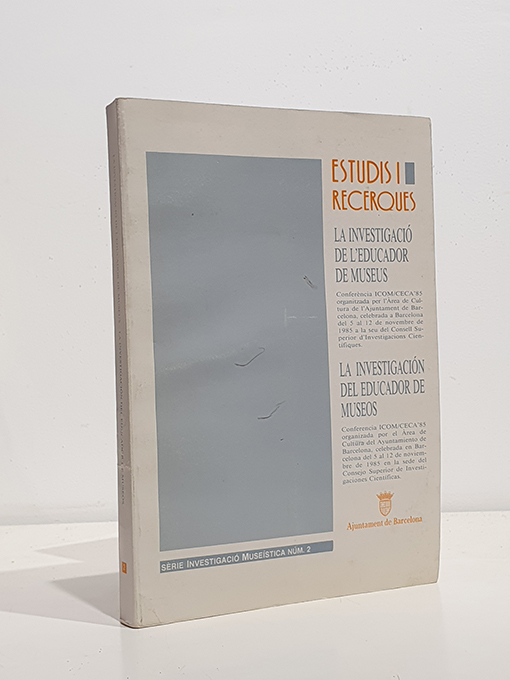 Libro: Estudis i recerques. La investigació de l´educador de museus. | Autor: | Libros Bosch