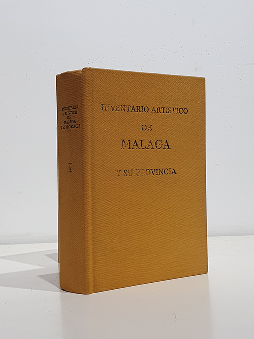 Libro: Inventario artístico de Málaga y su provincia. Tomo I. Partidos judiciales de Málaga y Vélez Málaga | Autor: | Libros Bosch