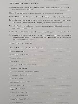 Libro: Los lugares colombinos y su entorno. | Autor: | Libros Bosch